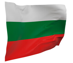 Bulgaria flag isolated