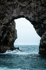 Durdle door close up, Dorset jurassic coast