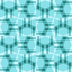 Simple abstract seamless pattern - decorative accent for any surfaces.