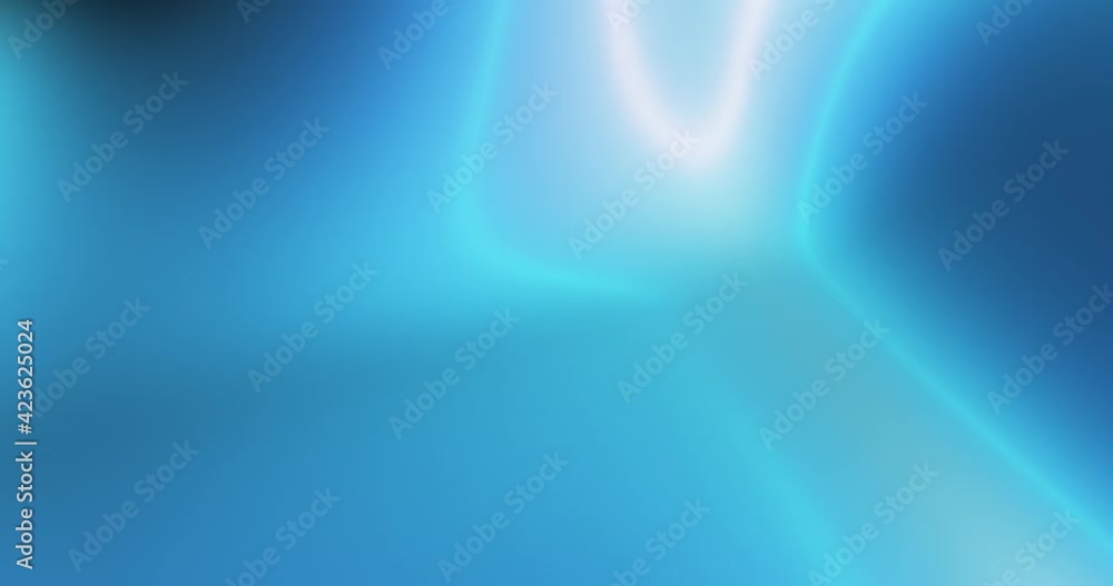 Poster blue abstract motion background with light streak. car paint effect 3d design with curved surface an
