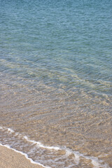 waves on the beach