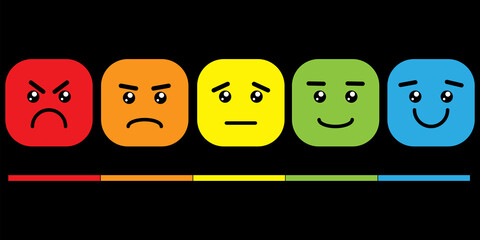 Smile, kiss. Cartoon yellow character. Smile icon. emoticon set. Stock vector image. EPS 10.