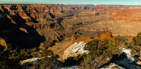 The Tower of Set Formation From Mohave Point, Grand Canyon National Park, Arizona, USA