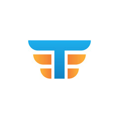 Letter T logo icon design template elements. vector illustration