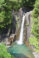Fototapeta na wymiar Ushigataki waterfall