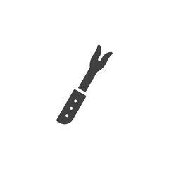 BBQ fork vector icon