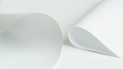 Abstract light gray paper background