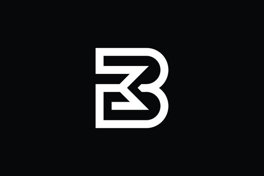 Bm minimal logo design hi-res stock photography and images - Alamy