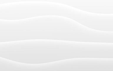 White gray curve wave line abstract background.