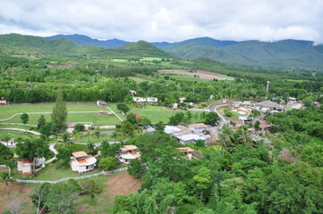 Take a helicopter ride to see the Suphanburi attractions.