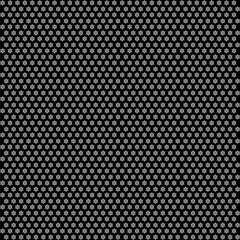 Seamless vector pattern isolated on black background.