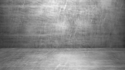 Concrete wall white color for background Old grunge textures with scratches and cracks White painted cement wall texture.