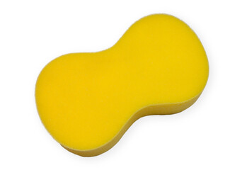 Scouring pads spong for housework cleaning a on white background.