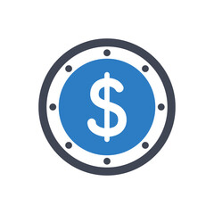 Money coin icon