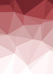 Fototapeta premium Abstract color Low-Polygones Generative Art background illustration