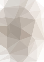 Abstract color Low-Polygones Generative Art background illustration