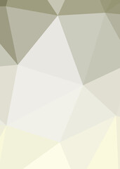 Abstract color Low-Polygones Generative Art background illustration