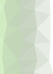 Abstract color Low-Polygones Generative Art background illustration