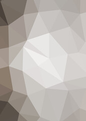 Abstract color Low-Polygones Generative Art background illustration