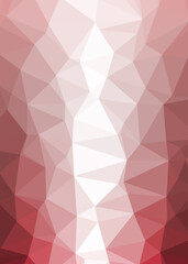 Abstract color Low-Polygones Generative Art background illustration