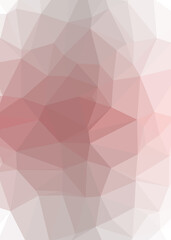 Fototapeta premium Abstract color Low-Polygones Generative Art background illustration