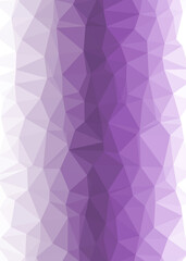 Obraz premium Abstract color Low-Polygones Generative Art background illustration