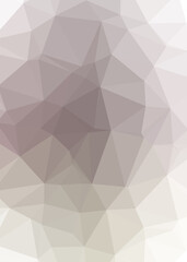 Fototapeta premium Abstract color Low-Polygones Generative Art background illustration