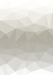 Fototapeta premium Abstract color Low-Polygones Generative Art background illustration