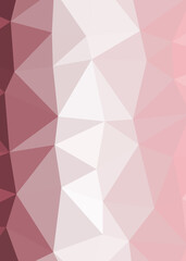 Abstract color Low-Polygones Generative Art background illustration