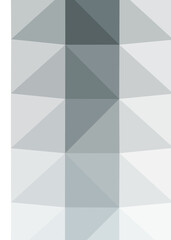 Abstract color Low-Polygones Generative Art background illustration