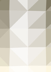 Fototapeta premium Abstract color Low-Polygones Generative Art background illustration