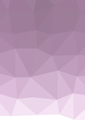 Abstract color Low-Polygones Generative Art background illustration