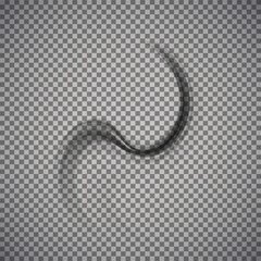 Abstract swirl shape