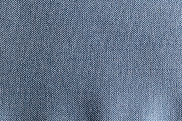 Fototapeta na wymiar Indigo fabric cloth polyester texture and textile background.