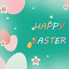 happy easter card