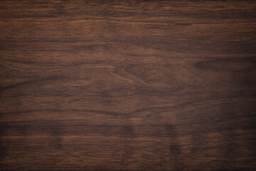 dark brown wood texture, old walnut boards. wooden panel background - 423665083