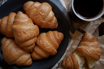 croissants and butter