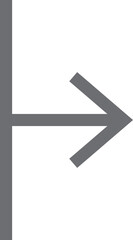 Fototapeta premium Modern arrows Vector line icon. Arrow different shapes in modern simple flat style for web design.