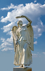 Statue of the goddess Nike