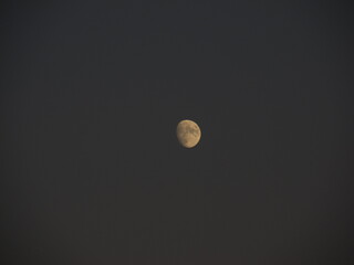moon, night, sky, dark, space, full, black, full moon, lunar, astronomy