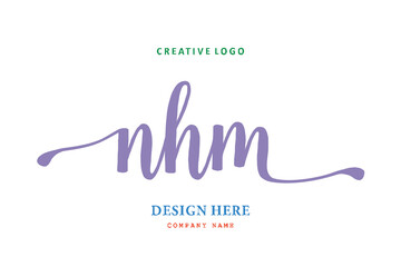 NHM lettering logo is simple, easy to understand and authoritative