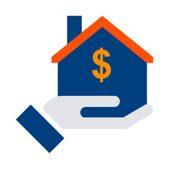 Property Price icon illustration