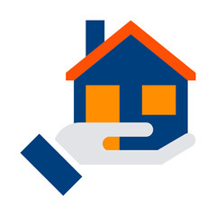 property realtor icon illustration
