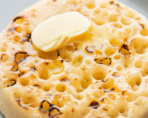 Buttered Crumpet 