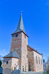 Fototapeta premium Historische Kirche in Satzvey