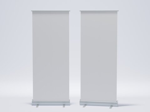 billboard isolated on white background