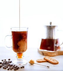 Pouring a cup of Coffee 