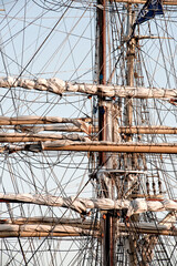 Mast and rigging