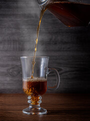 Pouring a cup of Coffee 