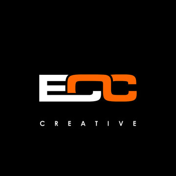 ECC Letter Initial Logo Design Template Vector Illustration